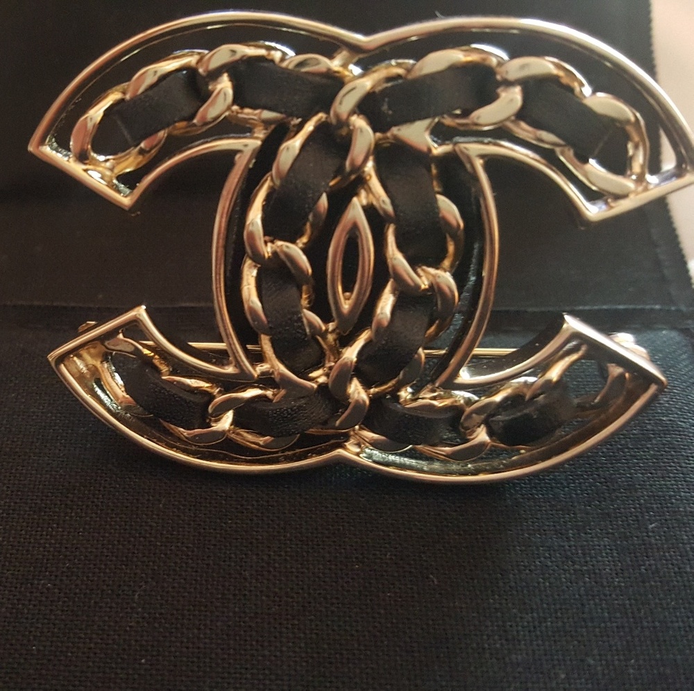 SOLD Authentic Chanel Classic Brooch